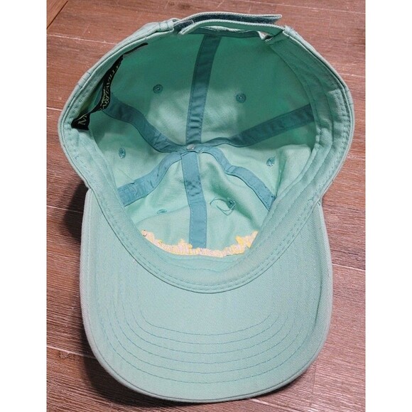 Margaritaville Island Blue Hat Embroidered Yellow Logo Adjustable Cap - Picture 5 of 6